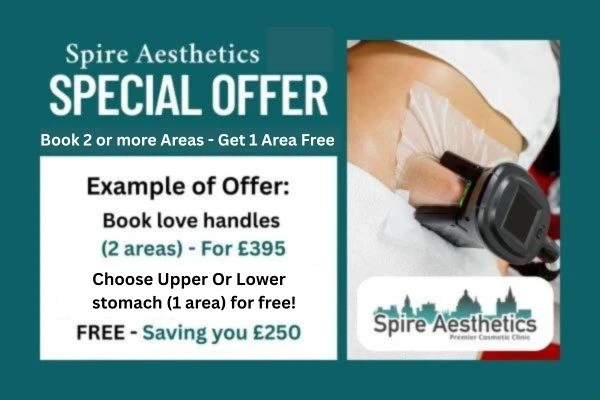 Fat Freezing Promotion Ruislip from Spire Aesthetics - Book Today!