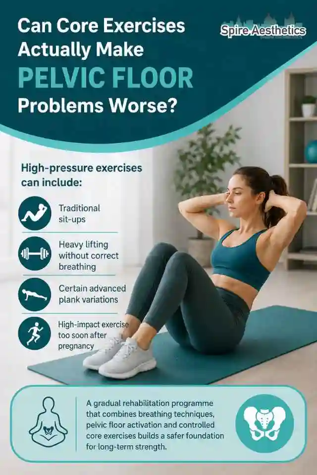 Can Strengthening Your Core Alone Actually Make Pelvic Floor Problems Worse Ruislip?